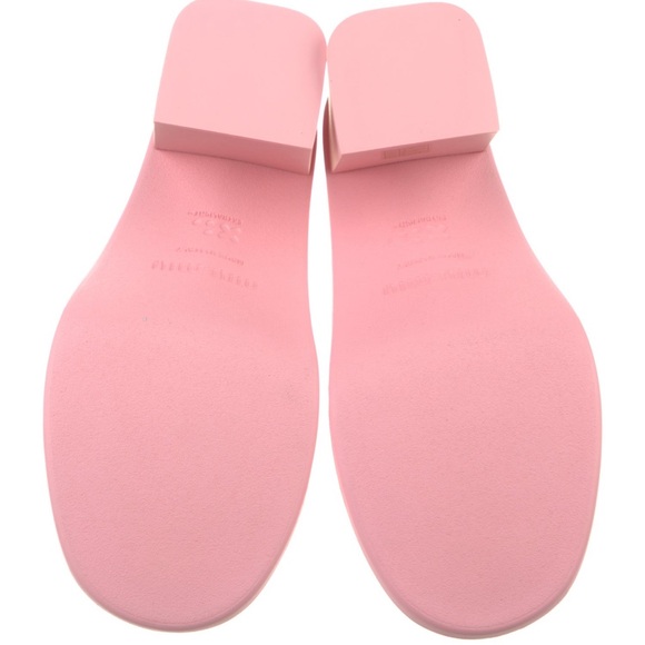 Authentic MIU MIU pink rubber clogs - pristine condition - Picture 3 of 5